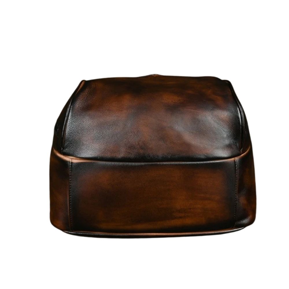 Women's Vintage Leather Travel Backpack
