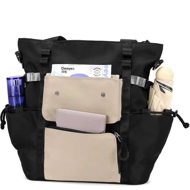 Brielle | Women's Lightweight Multi-Pocket Crossbody Messenger Bag