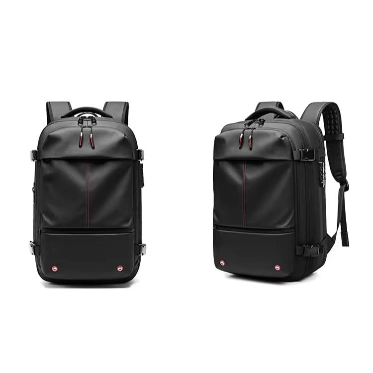 Max | Men's Expandable Vacuum Compression Large Travel Laptop Backpack