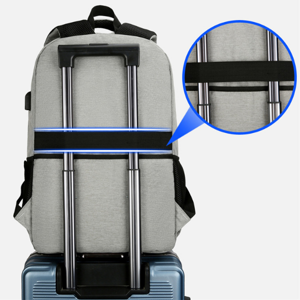 Waterproof Laptop Backpack with USB Spacious Multi Compartment