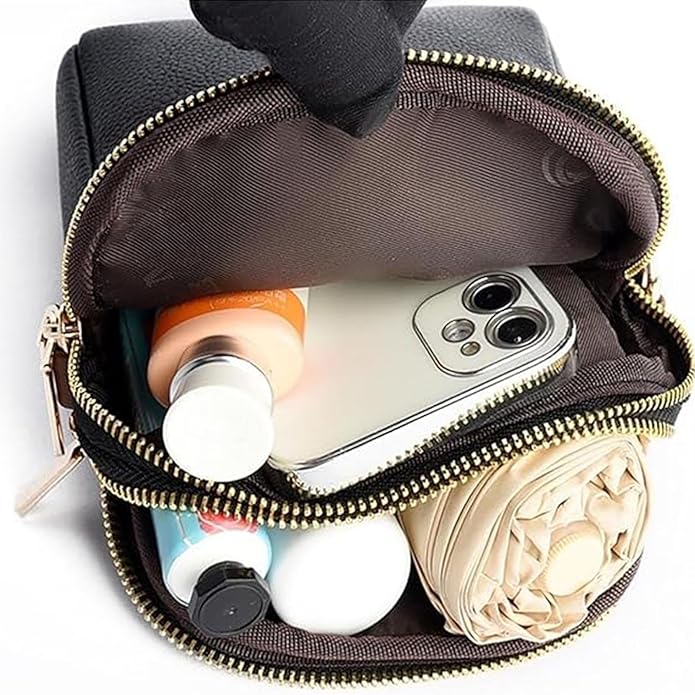 Ally | Women's Retro Mini Leather Crossbody Sling Bag