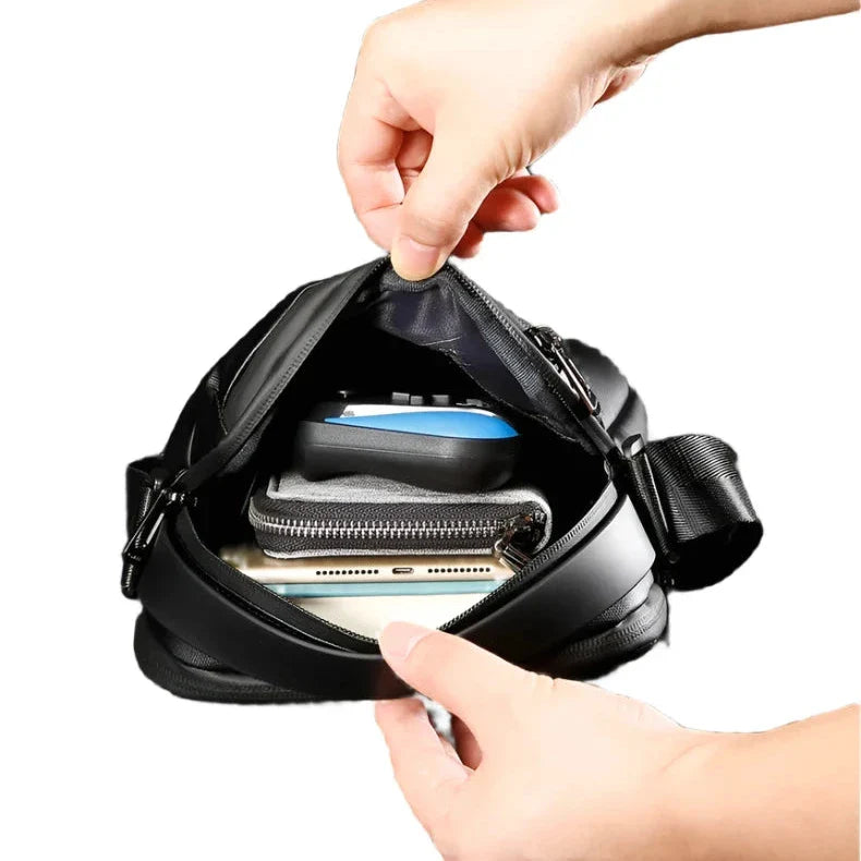 Jake | Men's Compact Waterproof Crossbody Messenger Sling Bag