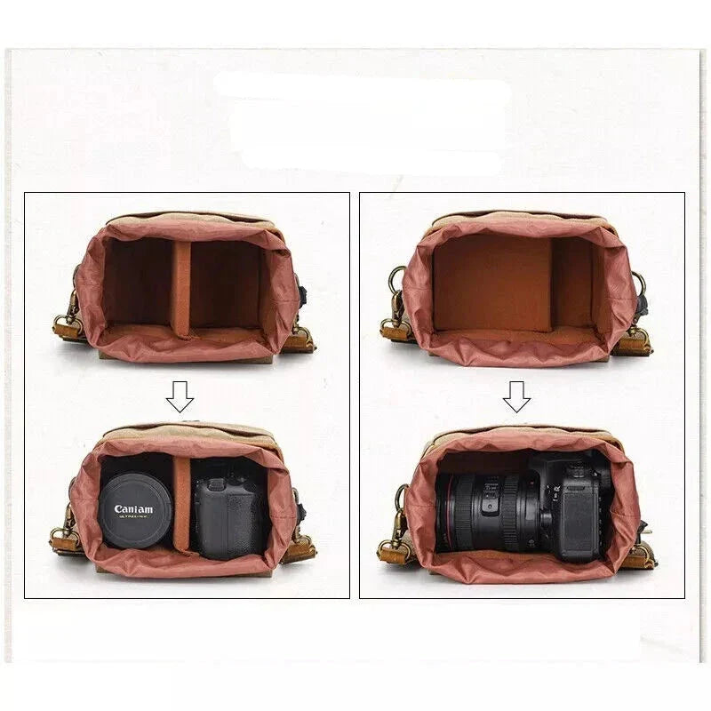 Ryder | Men's Vintage Canvas DSLR Camera Bag
