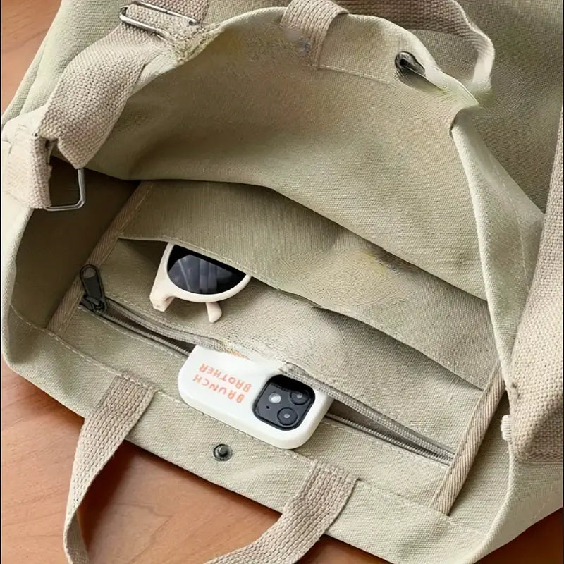 Emma | Women's Versatile Canvas Crossbody Messenger Tote Bag