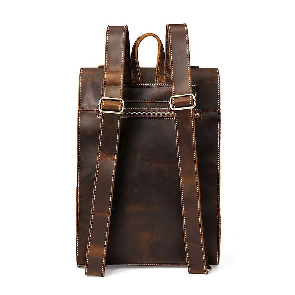 Mason | Men's Vintage Leather Travel Laptop Backpack