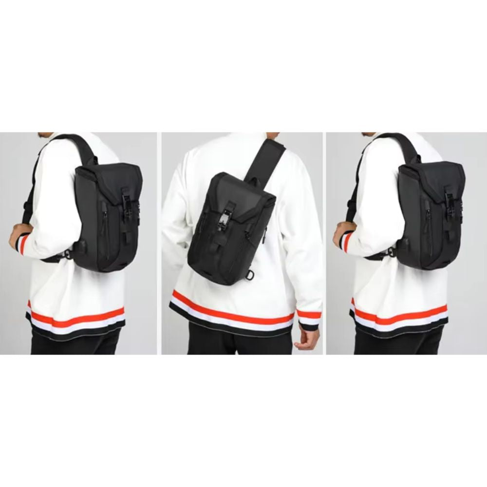 Men's Waterproof Travel Crossbody Bag