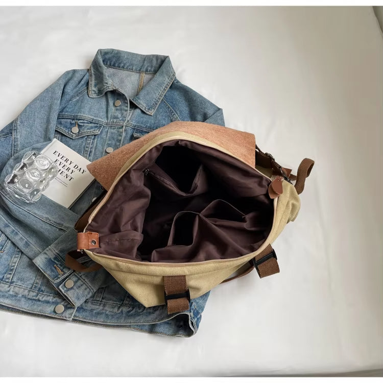 Clara | Women's Retro Canvas Large Capacity Crossbody Messenger Bag