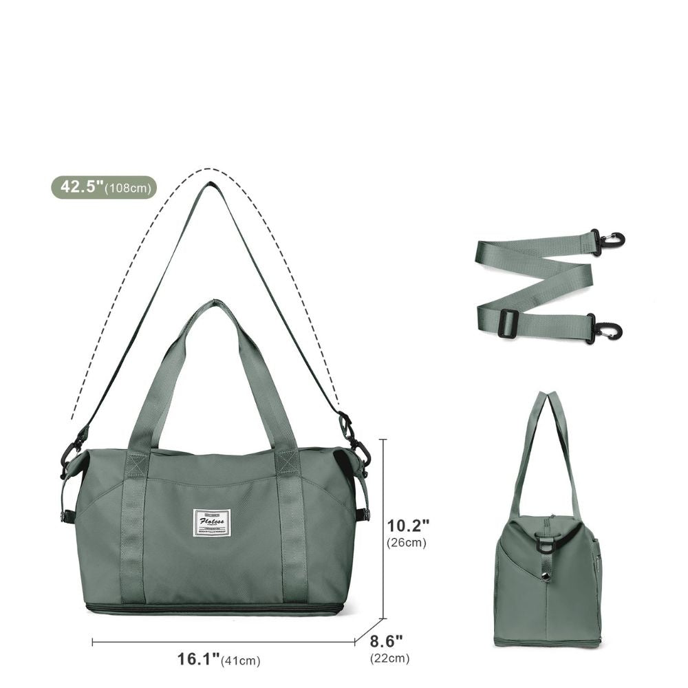 Lightweight Waterproof Large Weekender Unisex Travel Duffle Bag