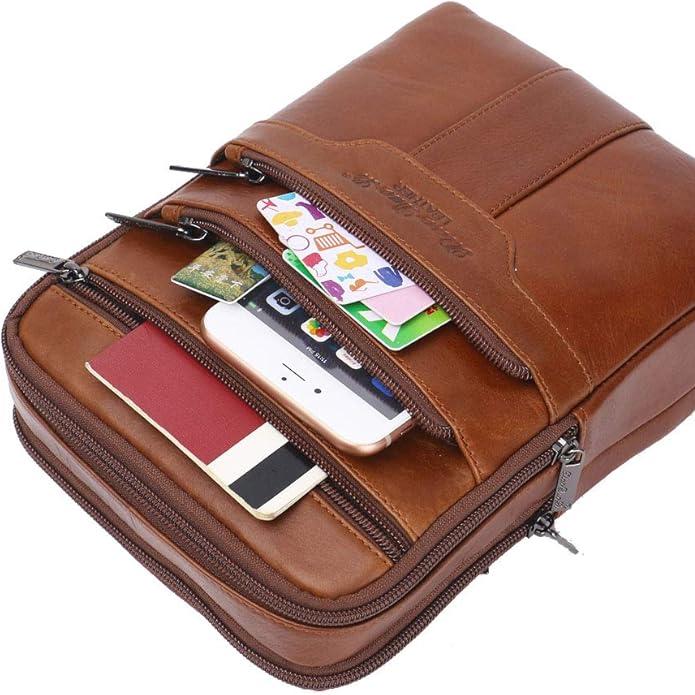 Daniel | Men's Leather Crossbody Messenger Bag