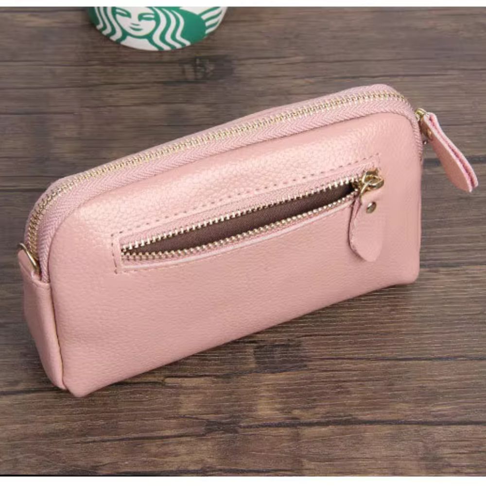 Lena | Genuine Leather Coin Purse Travel Wallet