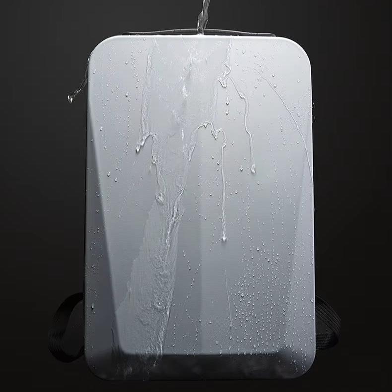 Liam | Men's Ultra-thin Hard Case Business Travel Laptop Anti-theft Backpack