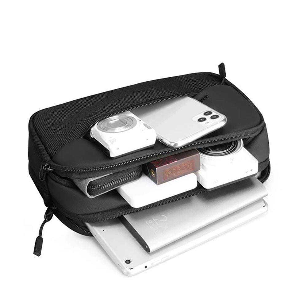 Alexis | Men's Waterproof Large Multi-Compartment Crossbody Bag