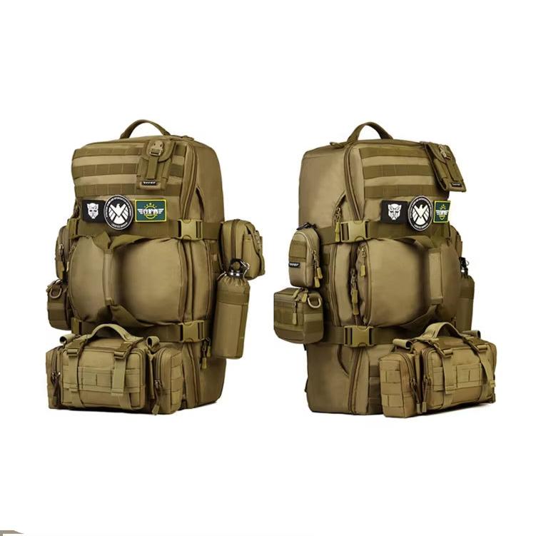 Levi | Men's 60L Tactical Military Travel Rucksack Large Backpack