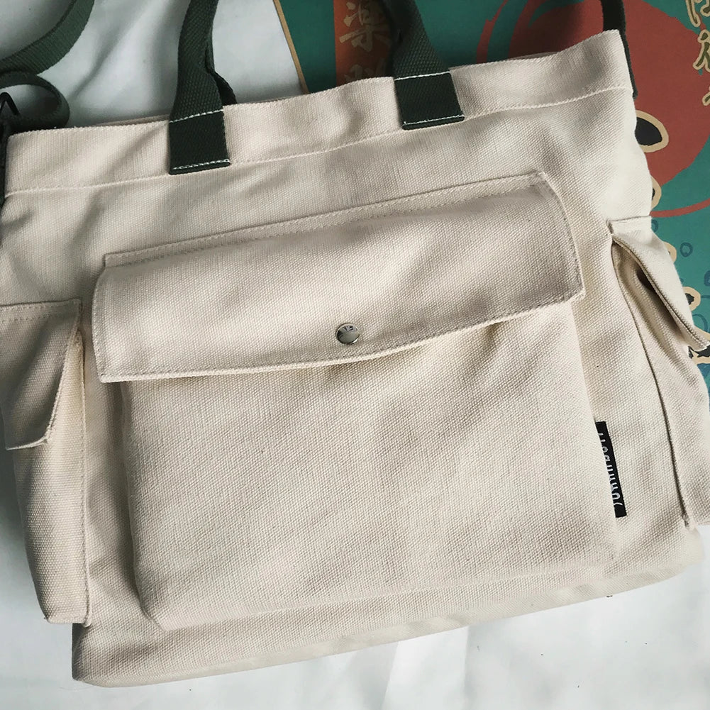Sophia | Women's Simple Canvas Crossbody Messenger Sling Bag