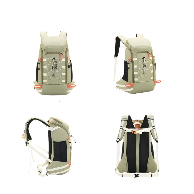 Max | 40L Large Waterproof Hiking Travel Rucksack Laptop Backpack