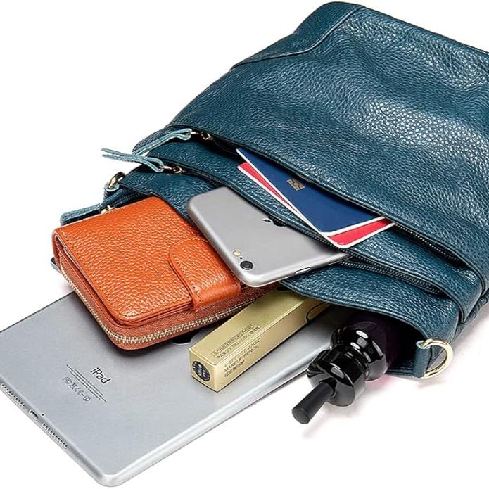 Grace | Women's Vintage Leather Large Crossbody Sling Bag