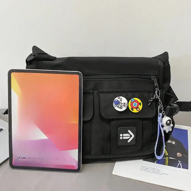 Alex | Men's Waterproof Nylon Crossbody Messenger Bag