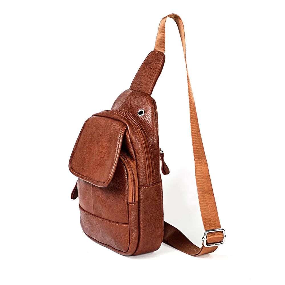 Mckenzie | Men's Leather Luxury Crossbody Travel Bag