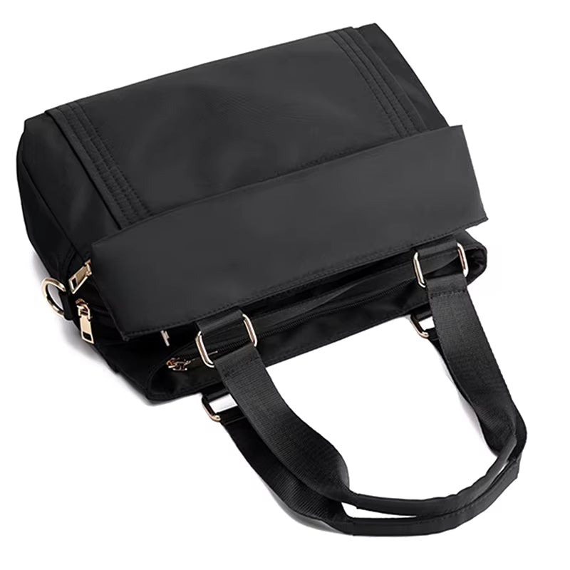 Women's Multi-Layer Large Capacity Nylon Crossbody Travel Bag