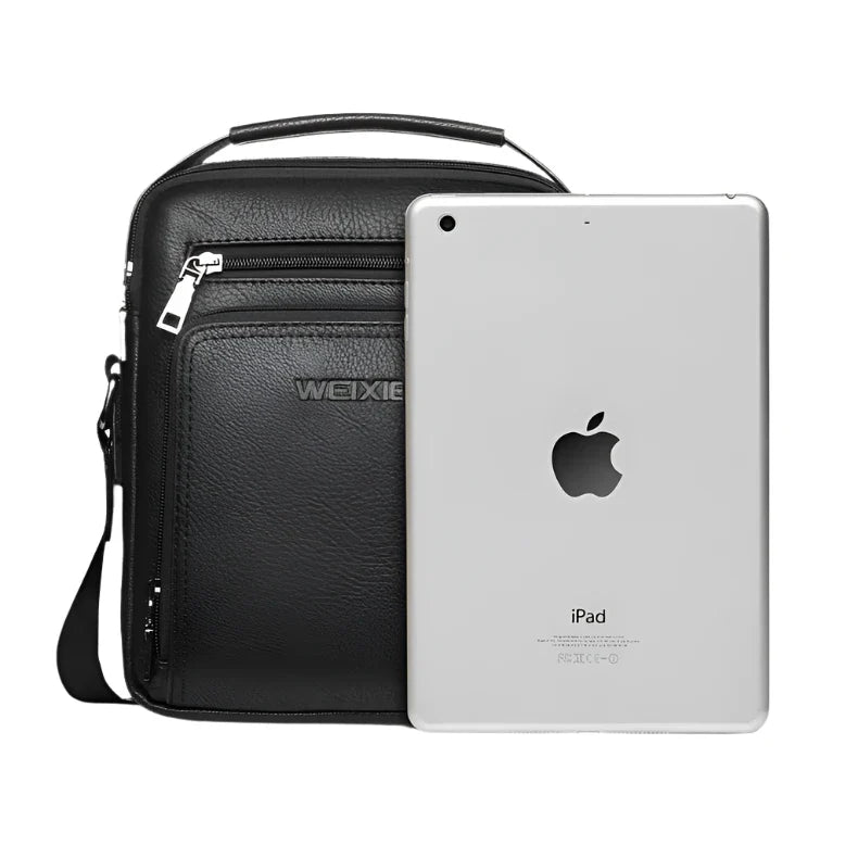 Victor | Men's Vintage Leather Small Crossbody Messenger Bag