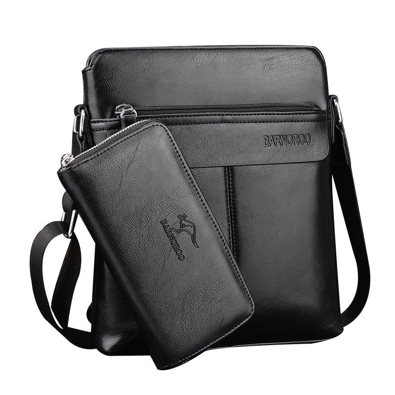 Maverick | Men's Classic Anti-Theft Leather Crossbody Bag