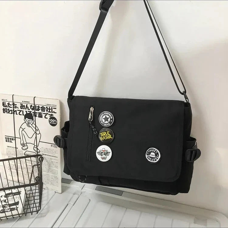 Noah | Trendy Nylon Lightweight Crossbody Messenger Bag