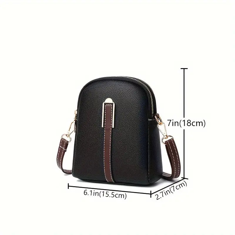 Ally | Women's Retro Mini Leather Crossbody Sling Bag