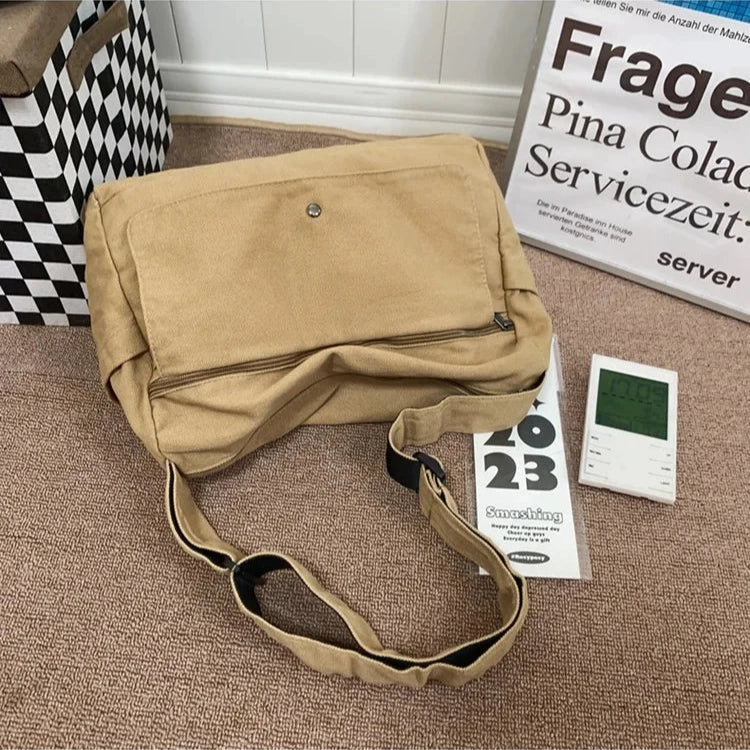 Matt | Men's Trendy Sport Canvas Crossbody Messenger Sling Bag