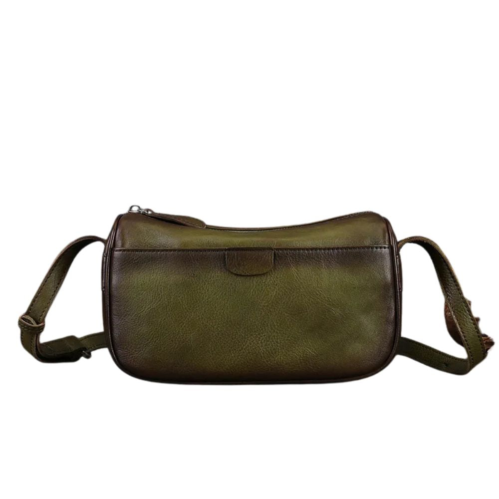 Carmen | Women's Vintage Genuine Leather Small Crossbody Bag