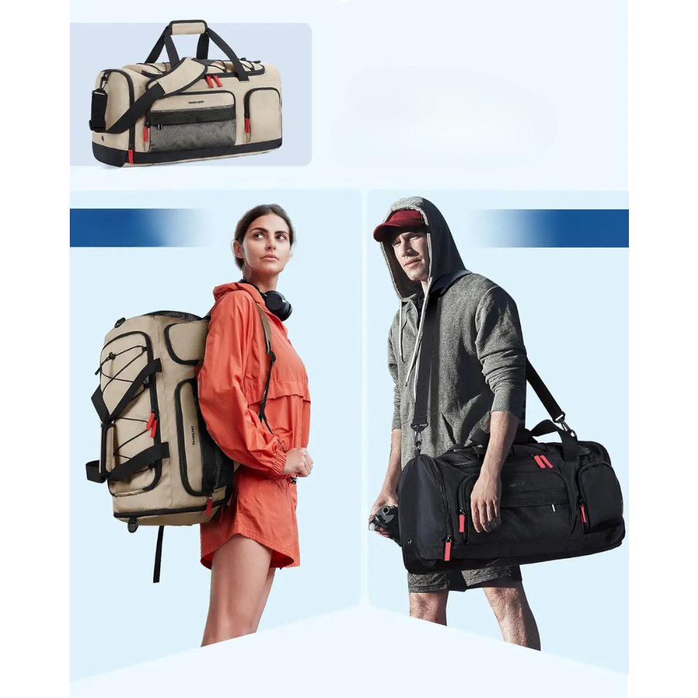 Noemi | Women's 35L Expandable Waterproof Weekender Travel Duffle Bag