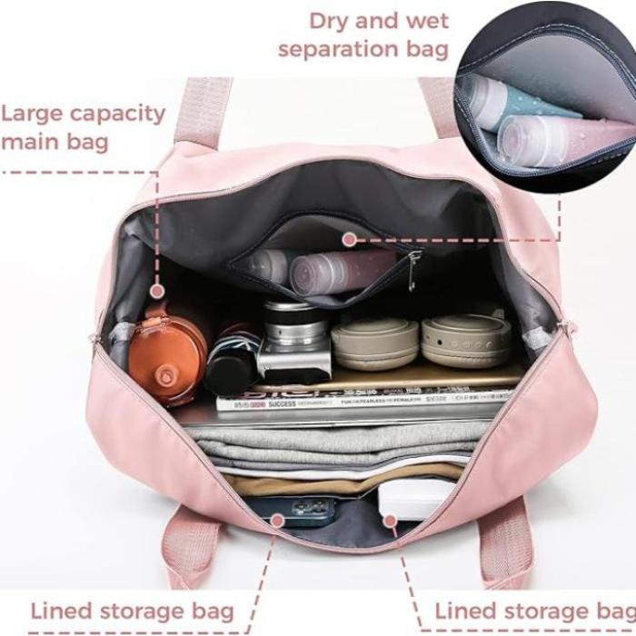 Amelia | Waterproof Foldable Travel Sports Duffle Bag