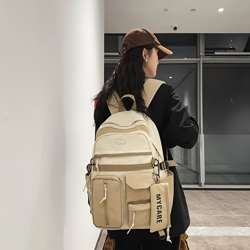 High-Capacity Waterproof Laptop Backpack