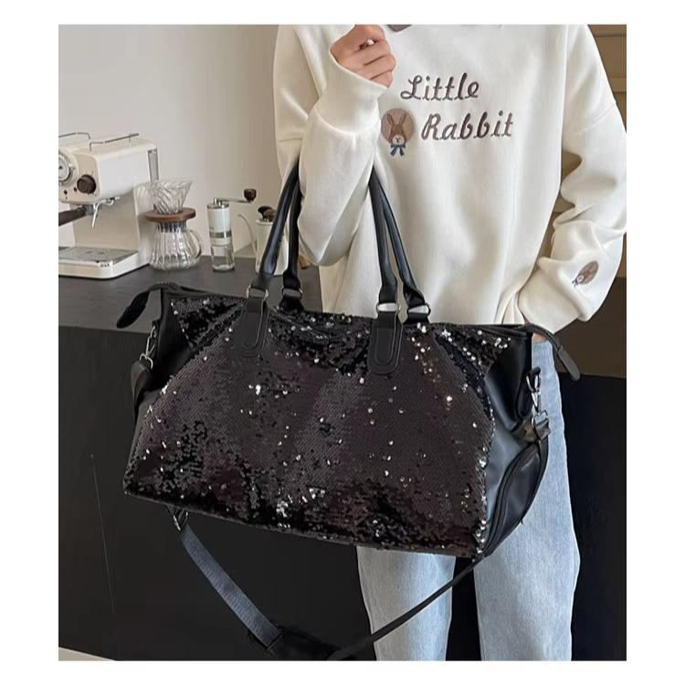 Scarlett | Large Capacity Sequin Overnight Travel Duffle Bag