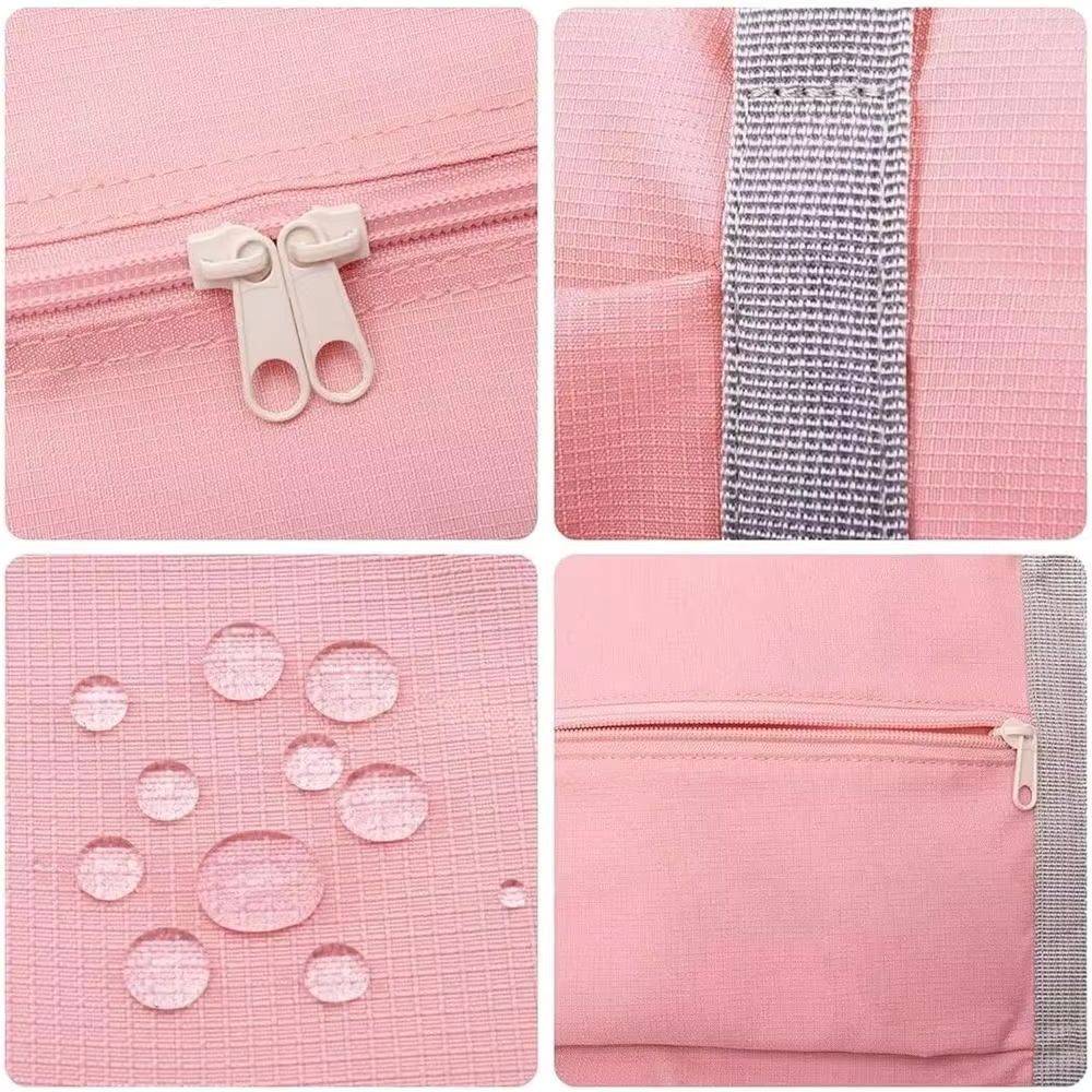 Foldable Waterproof Weekender Garment Travel  Unisex Duffle Bag