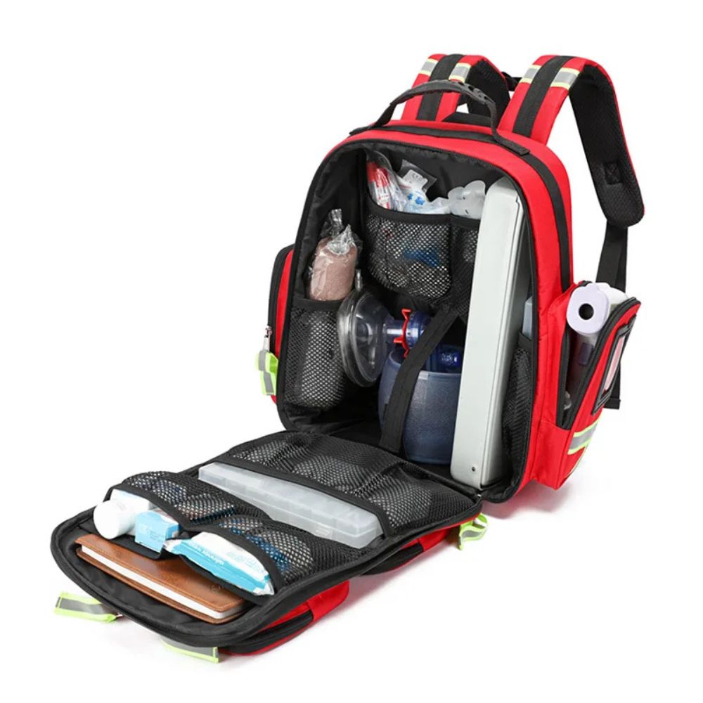 Charlee | Men's Essential First Aid Emergency Waterproof Travel Backpack
