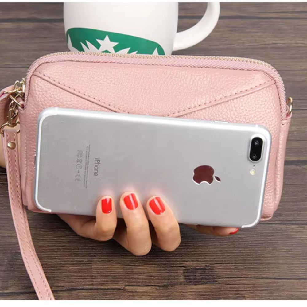 Lena | Genuine Leather Coin Purse Travel Wallet