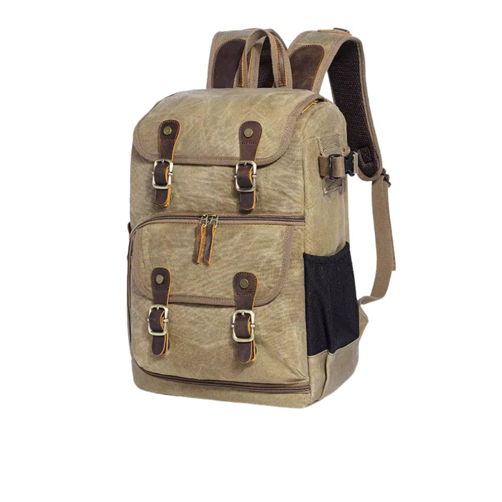 Quinn | Waterproof Canvas Camera Travel Backpack