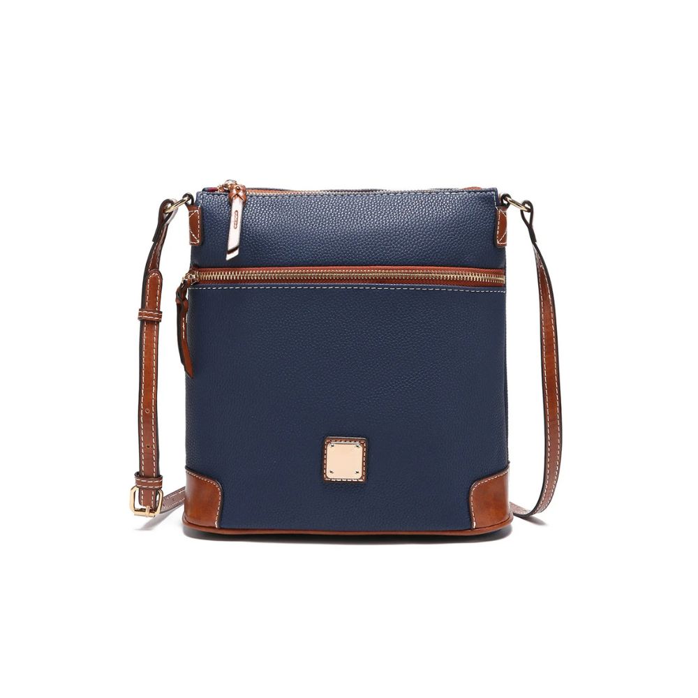 Amiyah | Women's Pebble Grain Leather Crossbody Bag