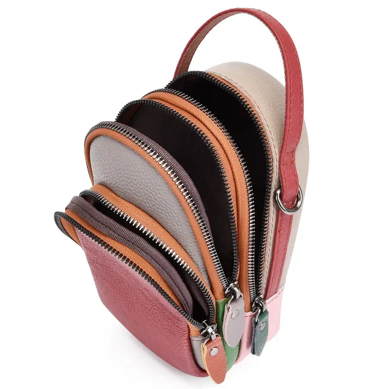 Isabella | Women's Genuine Leather Mini Crossbody Sling Handbag