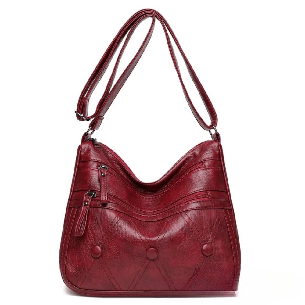 Elsie | Women's Leather Crossbody Messenger Bag