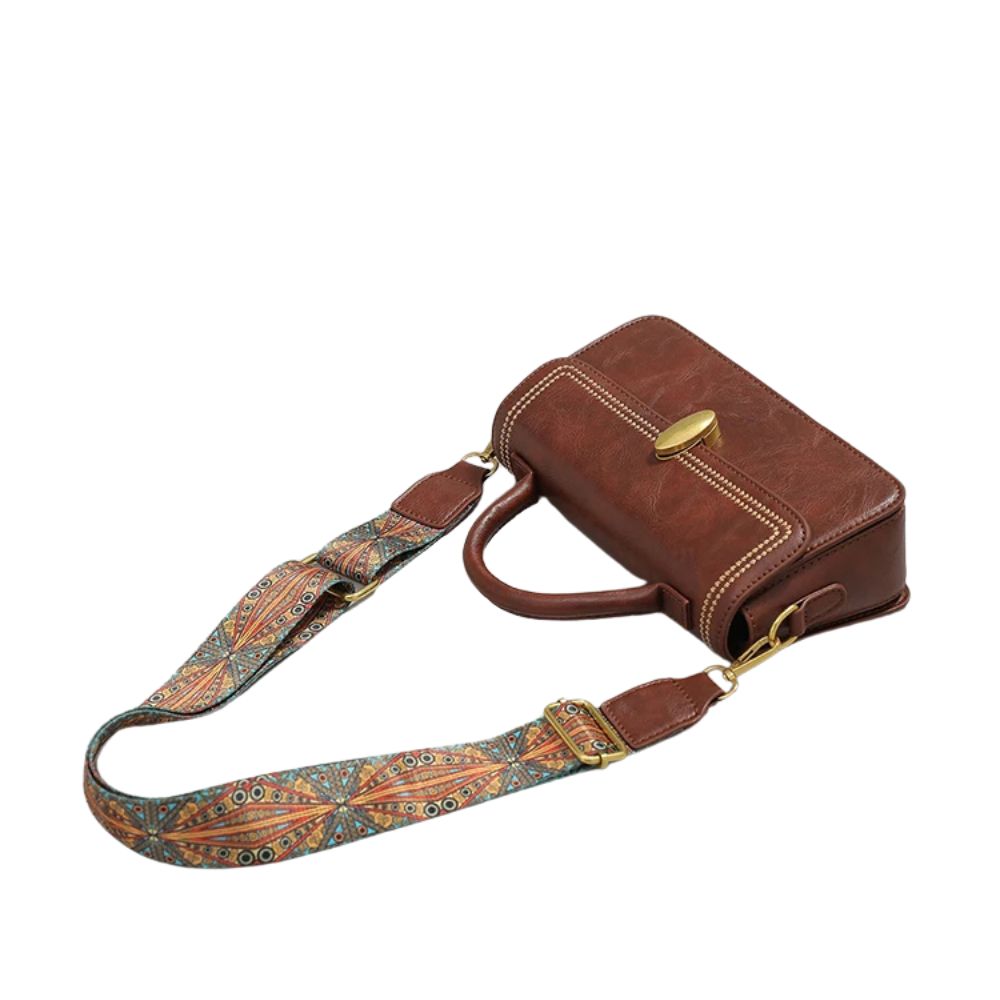 Eleanor | Women's Retro Leather Small Crossbody Handbag