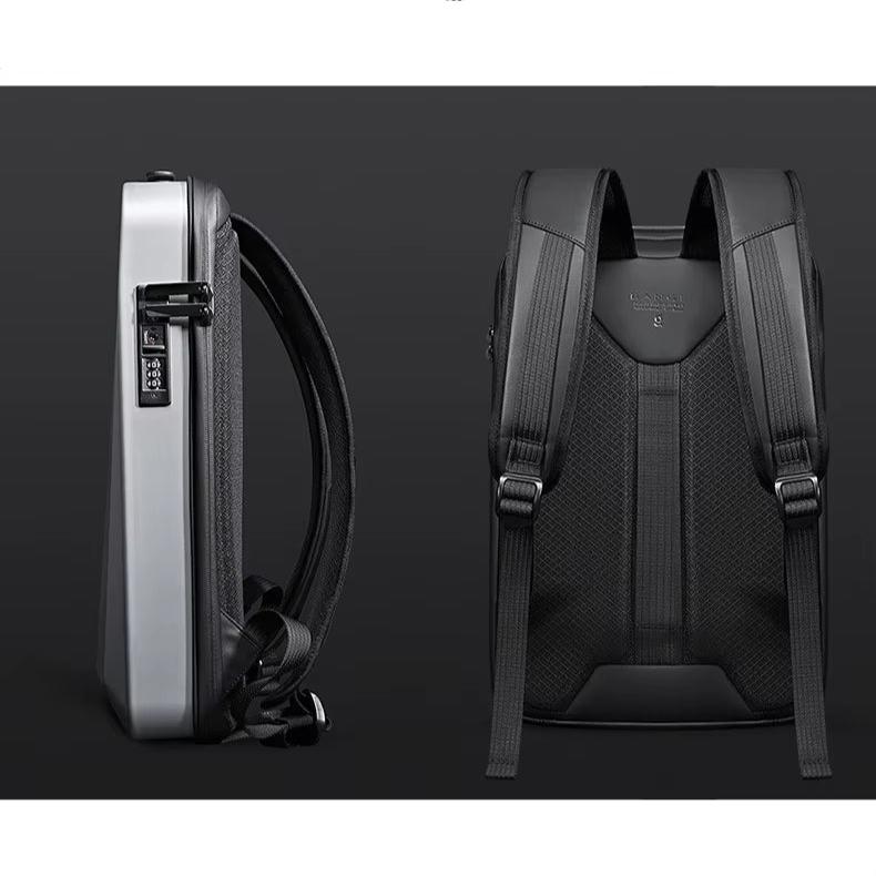 Liam | Men's Ultra-thin Hard Case Business Travel Laptop Anti-theft Backpack