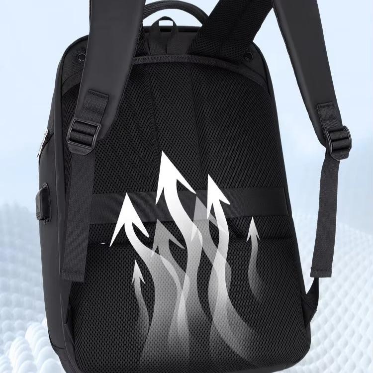 Logan | Men's Large Capacity Travel Hiking Rucksack Laptop Backpack with USB Charging Port