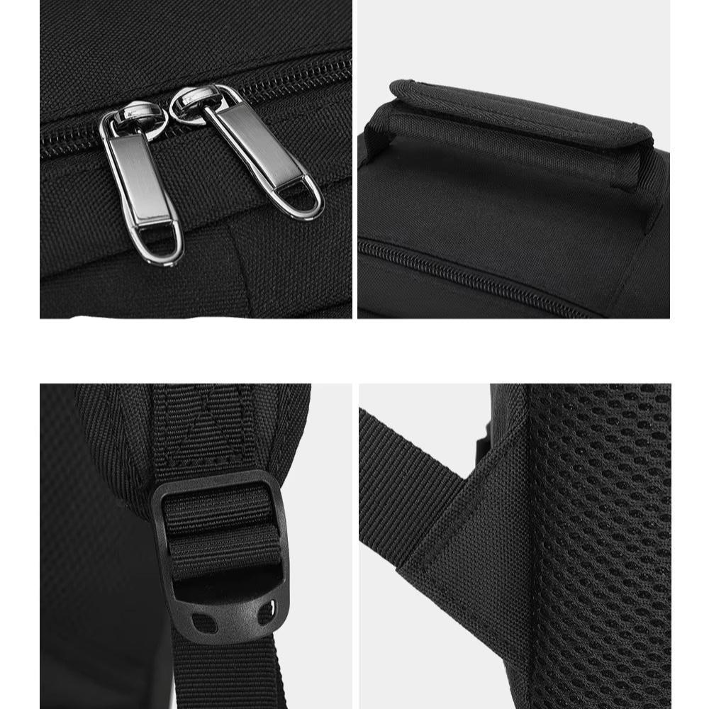 Men's Water-Resistant Carry-On Travel Laptop Backpack