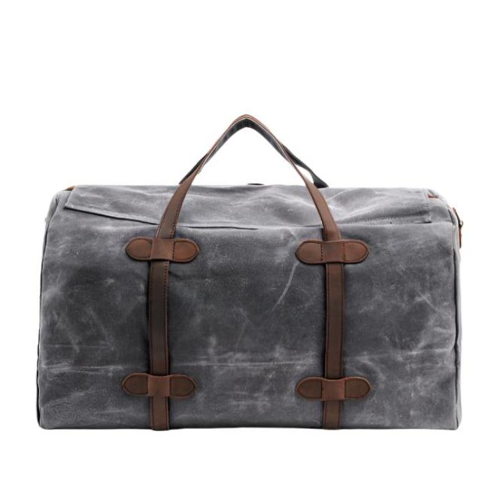 Henry | Waxed Waterproof Canvas Large Travel Garment Sports Duffle Bag