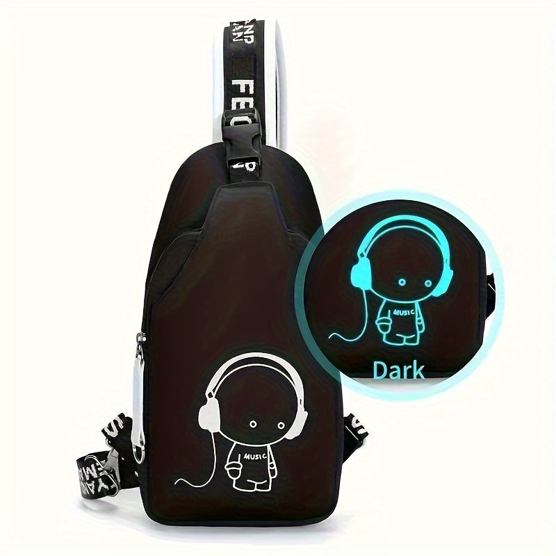 Kurt | Kids Large Capacity Waterproof Backpack & Crossbody Bag Set