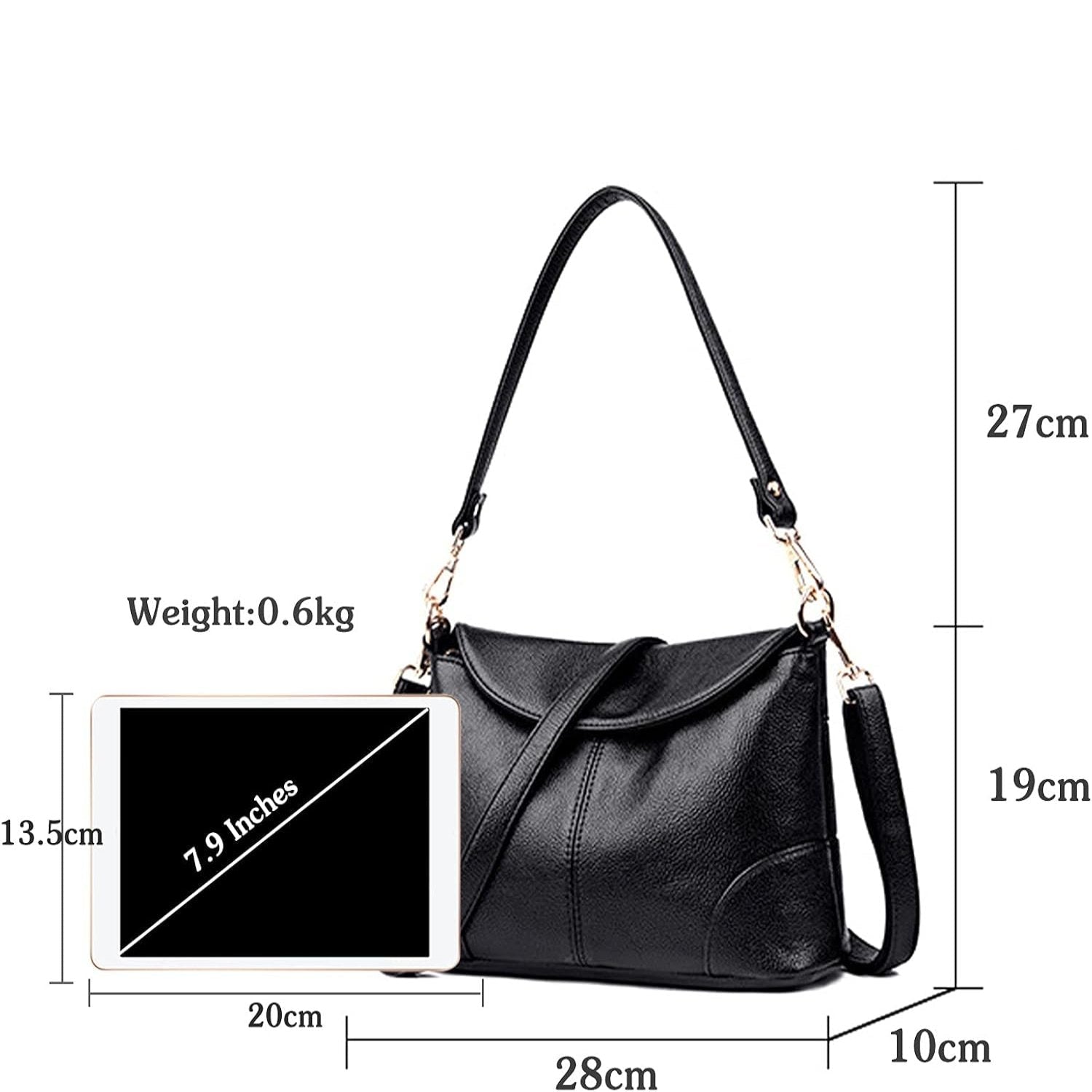 Ava | Chic Leather Anti-Theft Crossbody Handbag