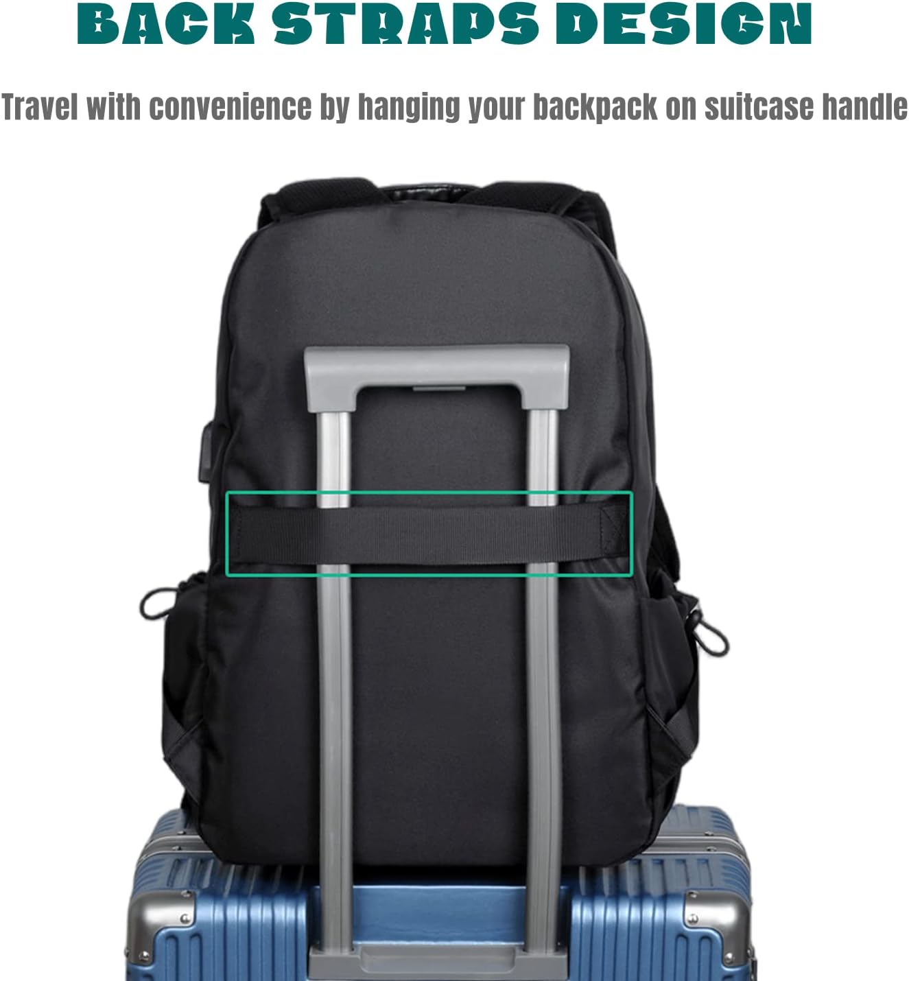 TravelMate Anti-Theft Charging Backpack