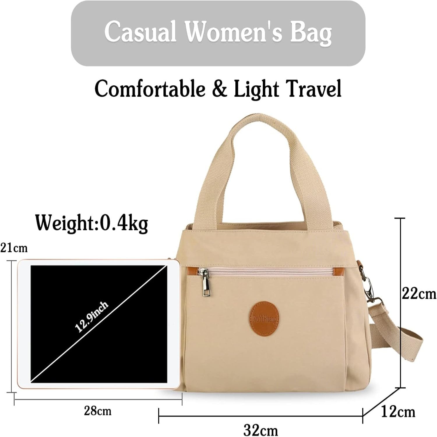 Aria | Women's Essentials Crossbody Bag | Multi-Pocket Design