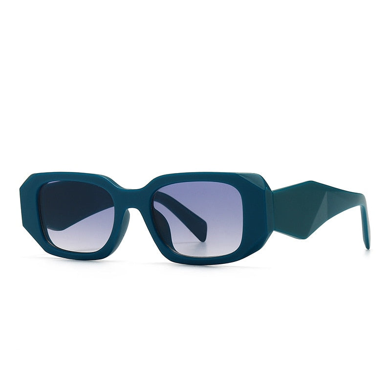 Luxury Brand Designer Small Frame Square Sunglasses Women Men Fashion Vintage Popular Travel Driving Sun Glasses Female Eyewear